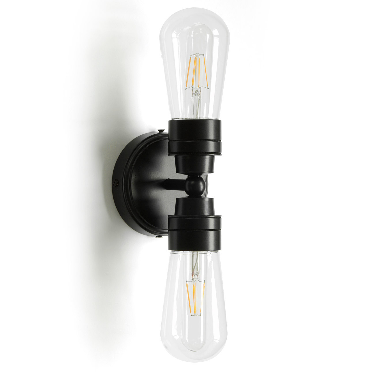 Doppel-Badezimmer-Lampe Mit Ip65-Glaskolben, Wand Oder Decke inside Lampe Badezimmer Wand