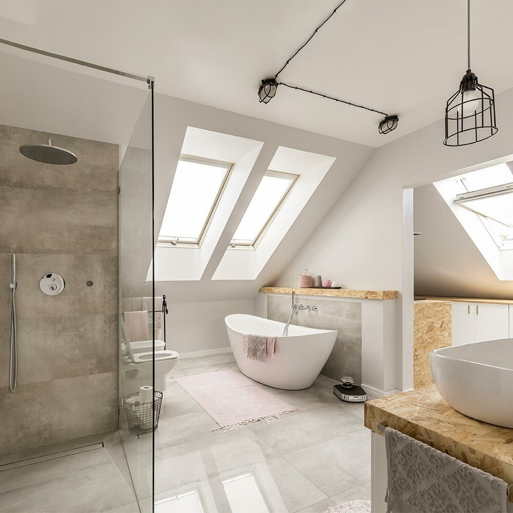Hauszeit – Bad throughout Badezimmer Neubau
